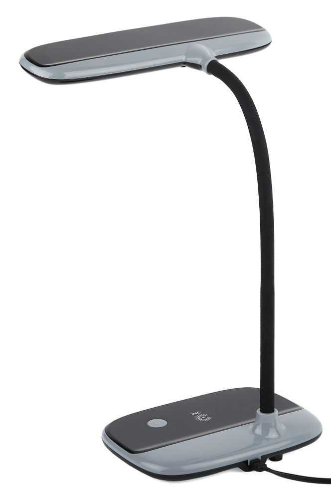 Настольная лампа эра nled-458-6w-w белый, серый — купить, цена и характеристики, отзывы