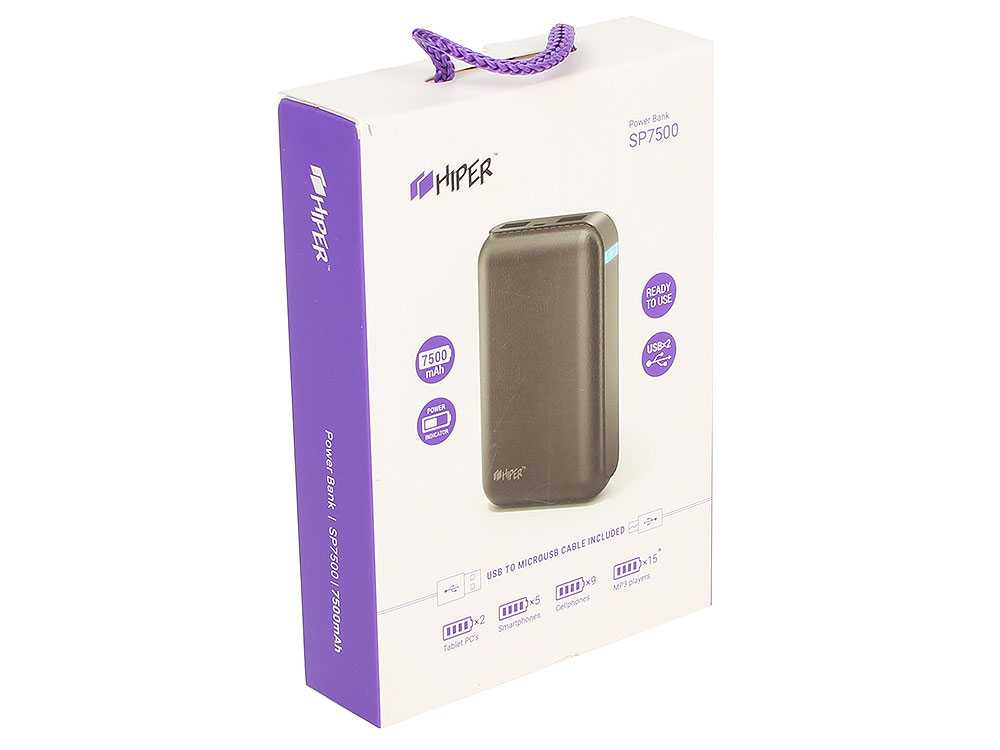 Hiper mpx20000 — внешний аккумулятор с поддержкой power delivery (pd) и fast charge apple