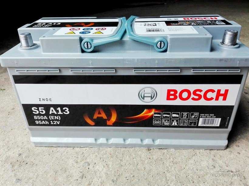 Battery 13. Аккумулятор s5 a13 Bosch. Bosch AGM s5 a05. Bosch s5 AGM. АКБ Bosch 100ah.