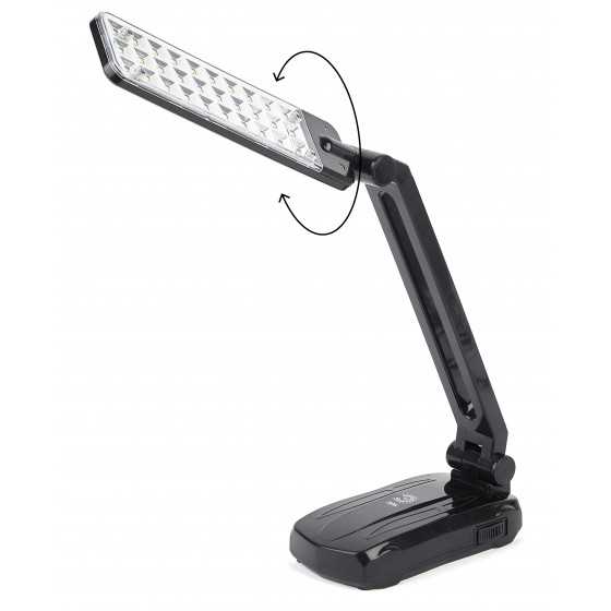 Настольная лампа эра nled-458-6w-bk - купить , скидки, цена, отзывы, обзор, характеристики - настольные лампы и светильники